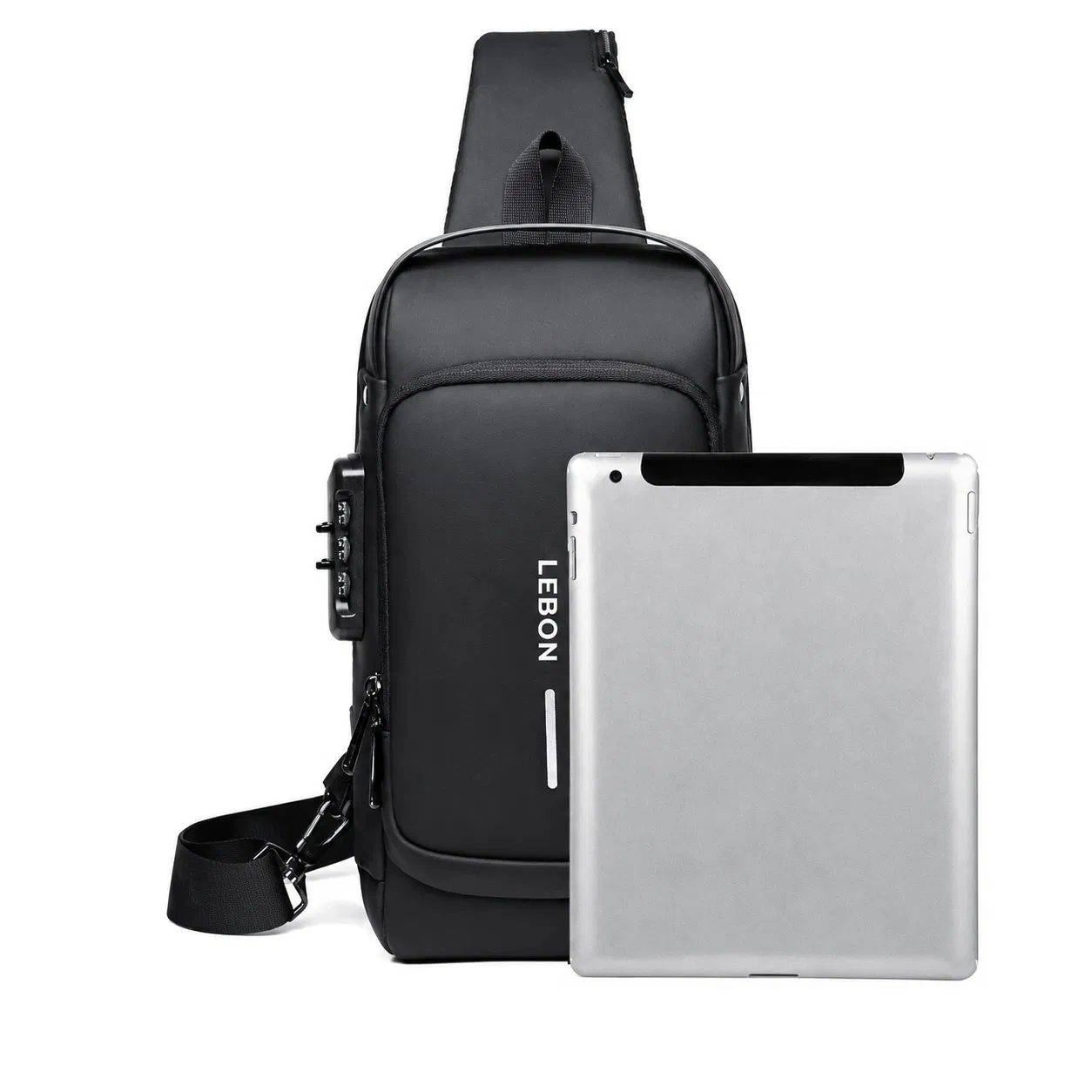 Oxford Sling Chest Bag for Men Outdoor Travel Crossbody Shoulder Bag Custom Logo
