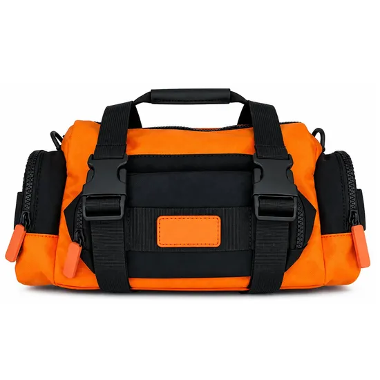Nylon Trading Card Storage Crossbody Bag Adjustable Strap Travel Organizer Custom Logo