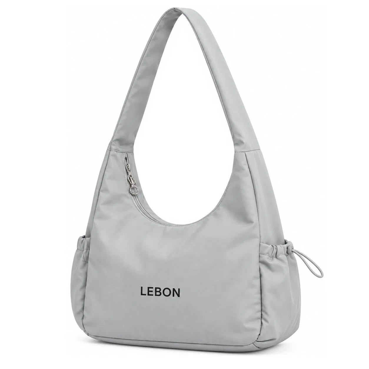 Polyester Women Crossbody Shoulder Bag Adjustable Strap Zipper Travel Handbag
