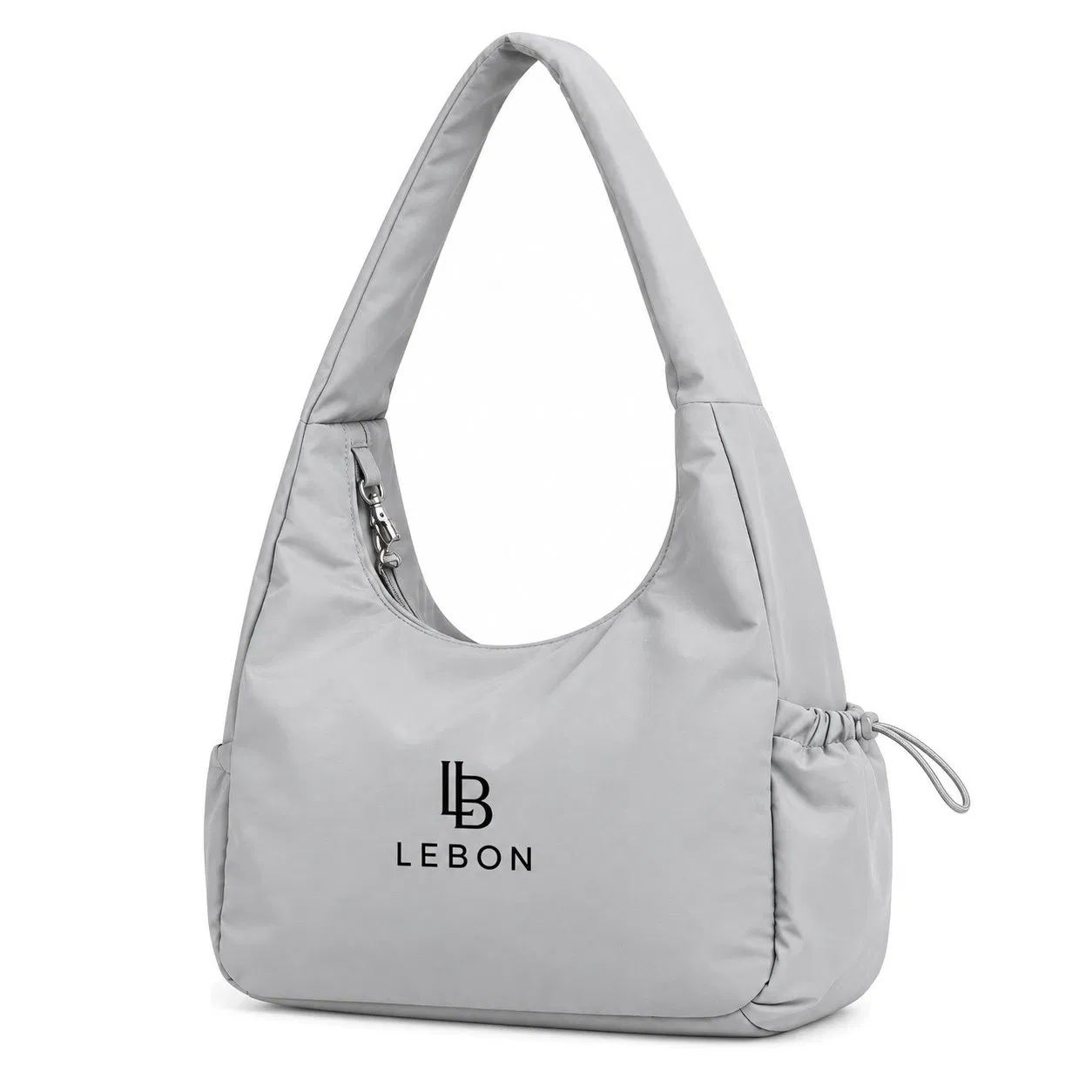 Women Polyester Crossbody Shoulder Bag Adjustable Strap Zipper Travel Handbag