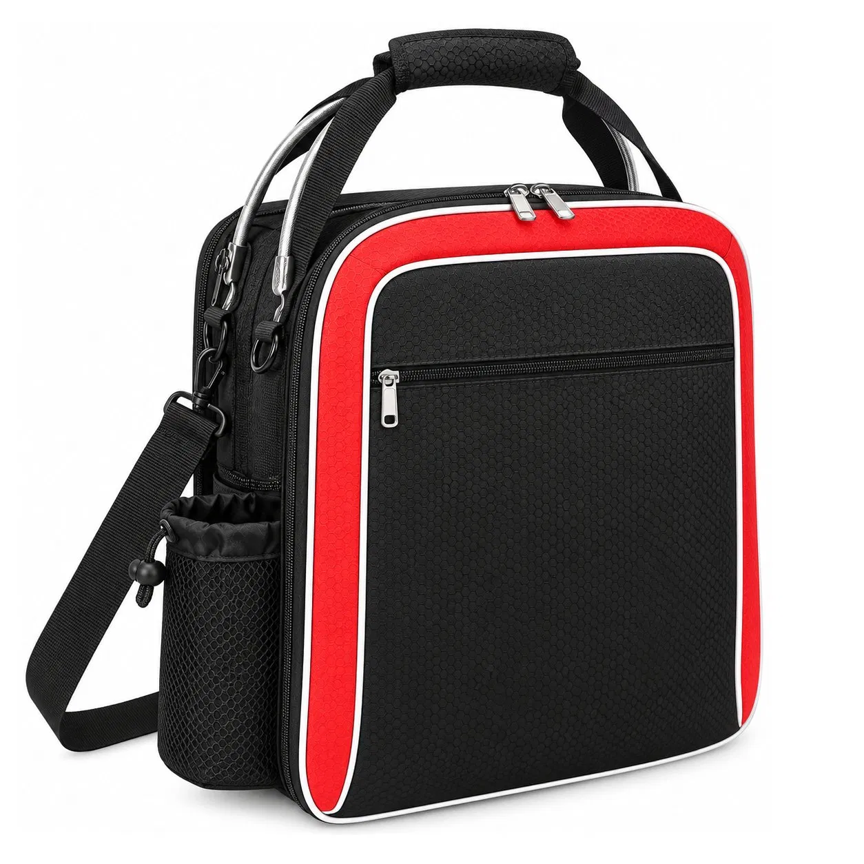 Custom Polyester Pilot Flight Bag with Multiple Pockets and Adjustable Strap