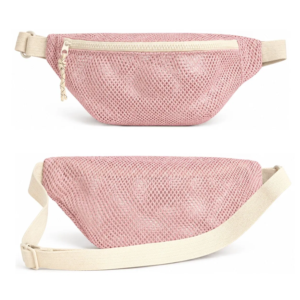 Custom Breathable Mesh Sling Chest Waist Bag for Outdoor Travel School and Daily Commute