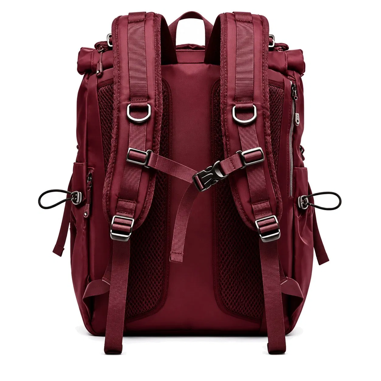 Custom Lightweight Oxford Laptop Backpack with Zipper for Business Travel School and Daily Use
