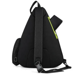 Custom Polyester Pickleball Sling Bag with Paddle Racket Storage