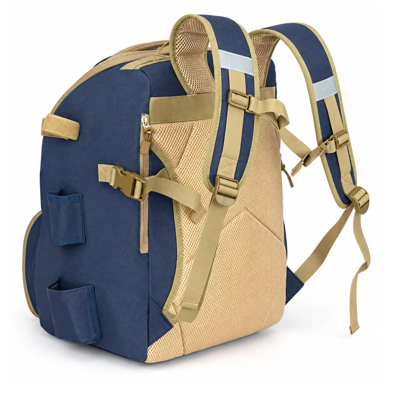 Polyester Fishing Tackle Backpack with Adjustable Straps for Outdoor Trips