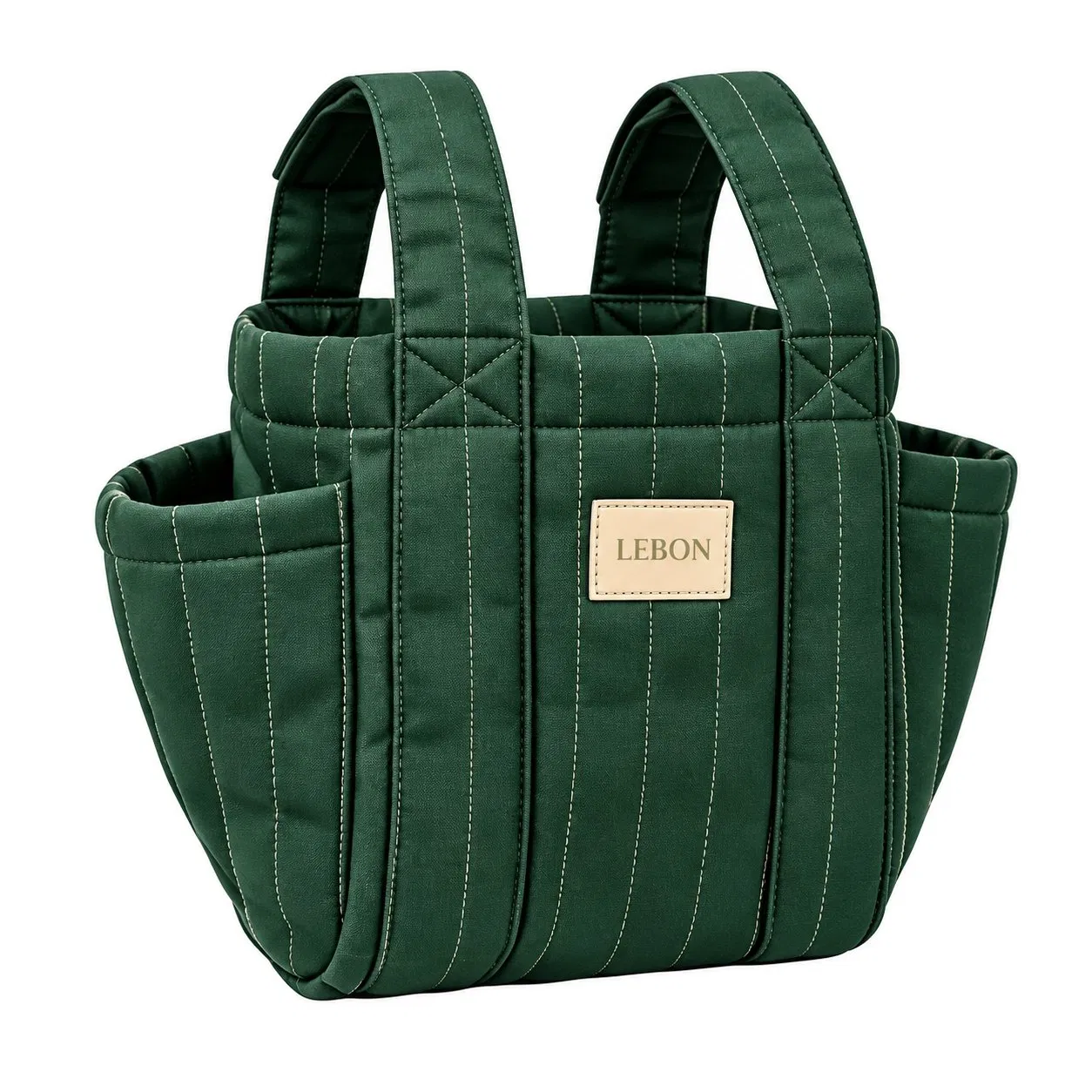 Custom Polyester Baby Stroller Organizer Diaper Bag with Multi Pockets and Zipper
