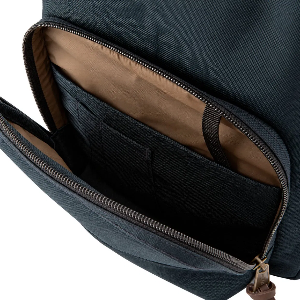 25L Nylon Laptop Backpack with Padded Computer Compartment for Business Travel