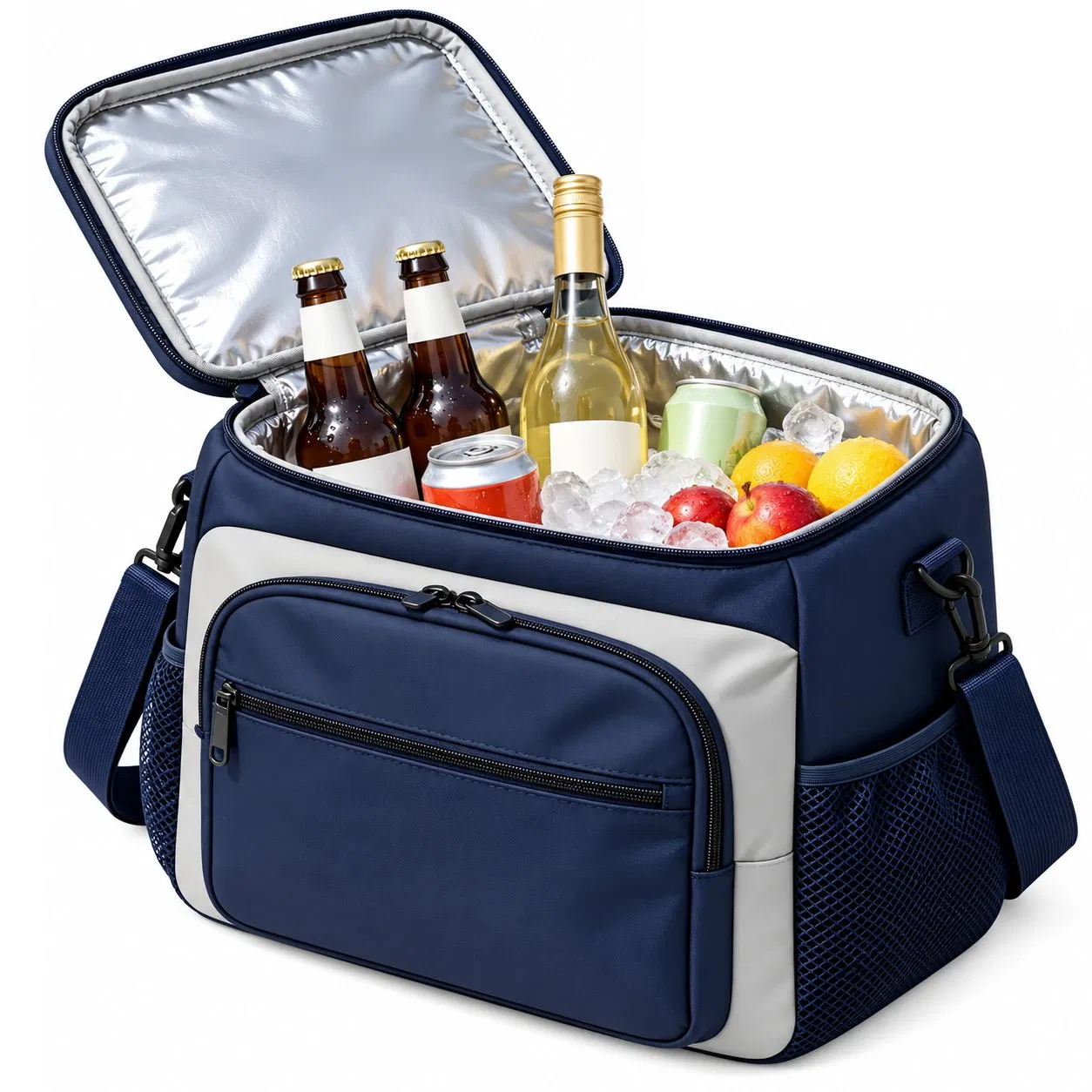 Insulated Lunch Tote Bag Crossbody Soft Cooler for Adult Office Picnic and Travel