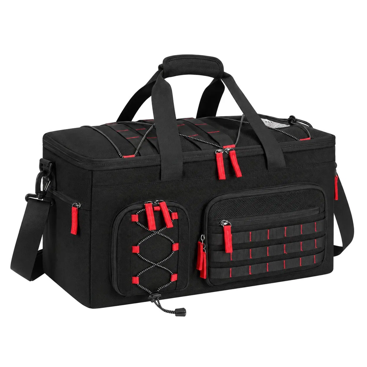 Large Capacity Polyester DJ Equipment Gig Bag with Zipper Closure