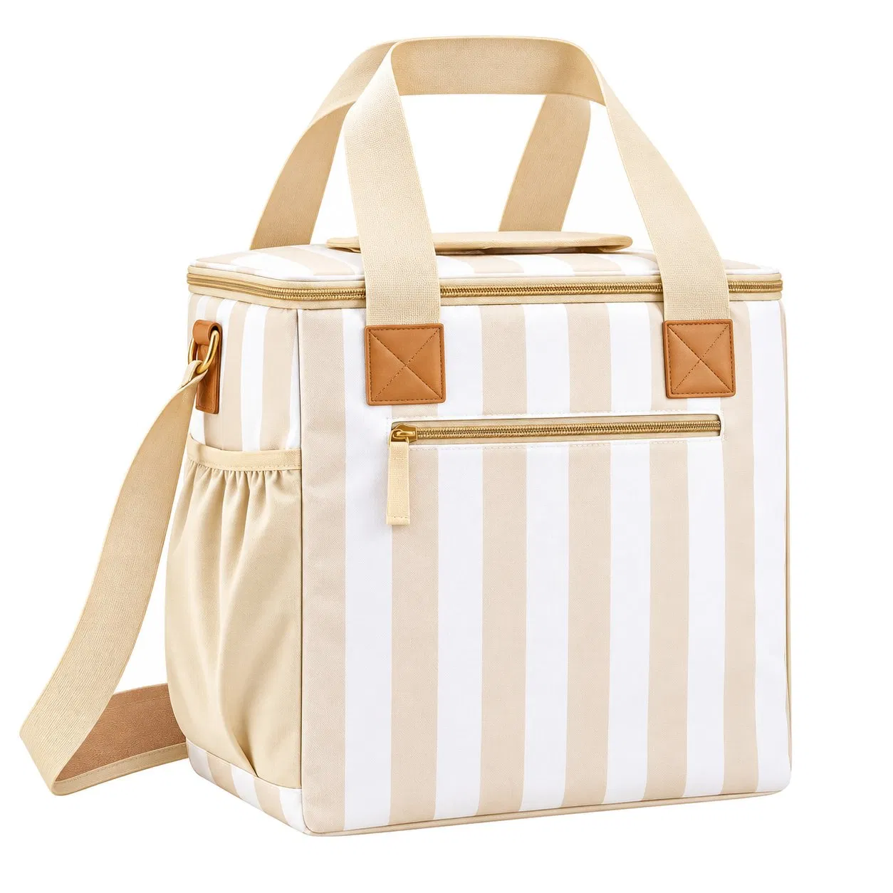 Custom Insulated Soft Cooler Bag Portable Polyester Travel Bag with Top Access Door