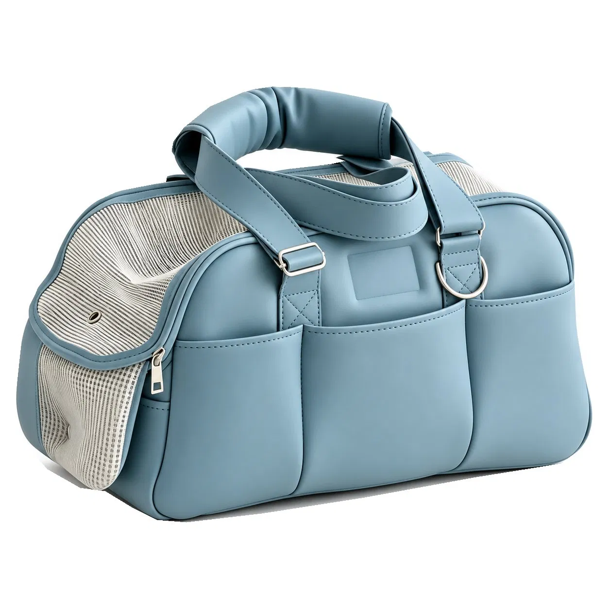 Custom Breathable Nylon Pet Travel Carrier Handbag for Cats and Small Dogs