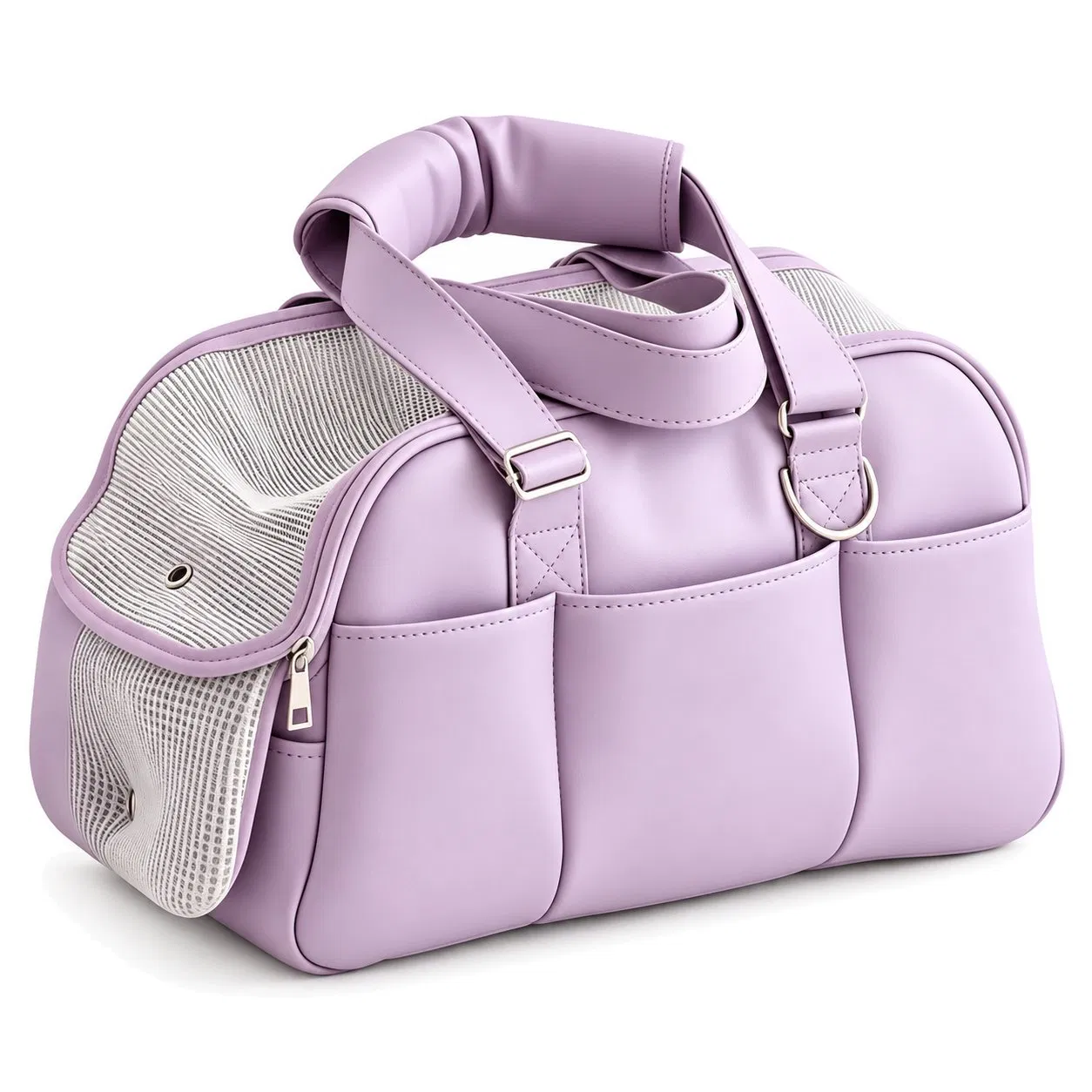 Custom Lightweight Breathable Pet Carrier Purse Soft Dog Cat Travel Tote Bag
