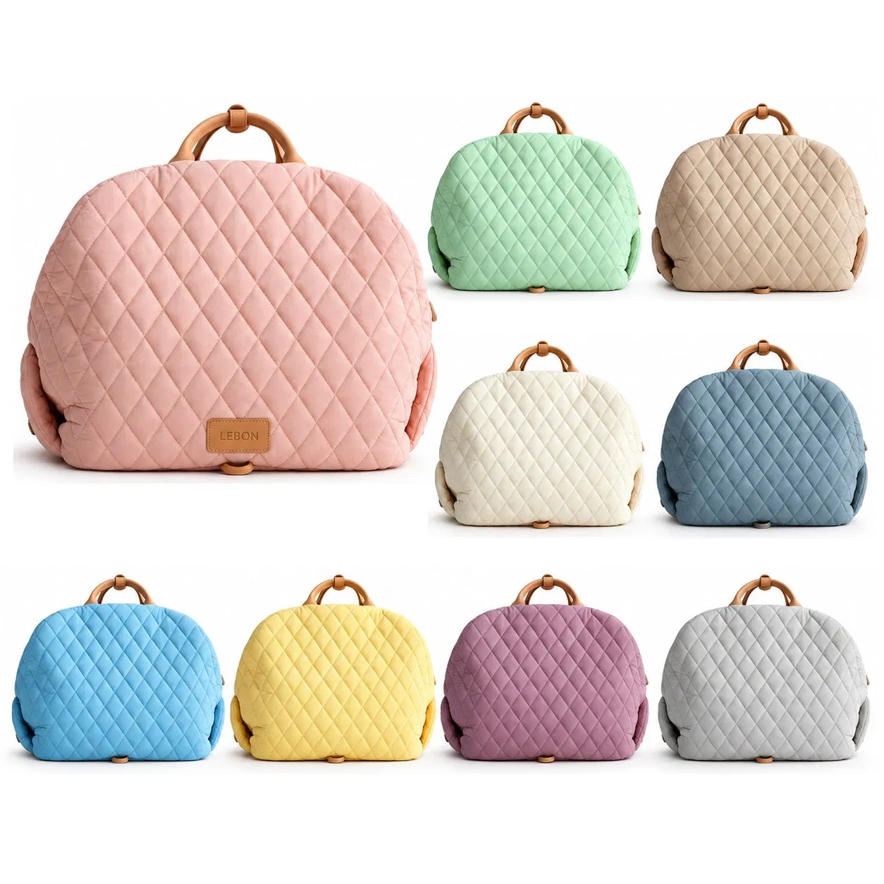 Breathable Padded Nylon Pet Car Seat Carrier Convertible Dog Cat Travel Tote Bag
