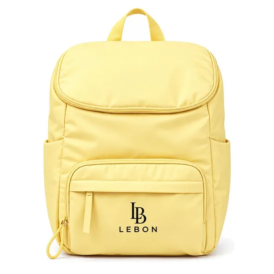 Custom Logo Waterproof Nylon Diaper Backpack 15L Baby Nappy Bag with USB Port