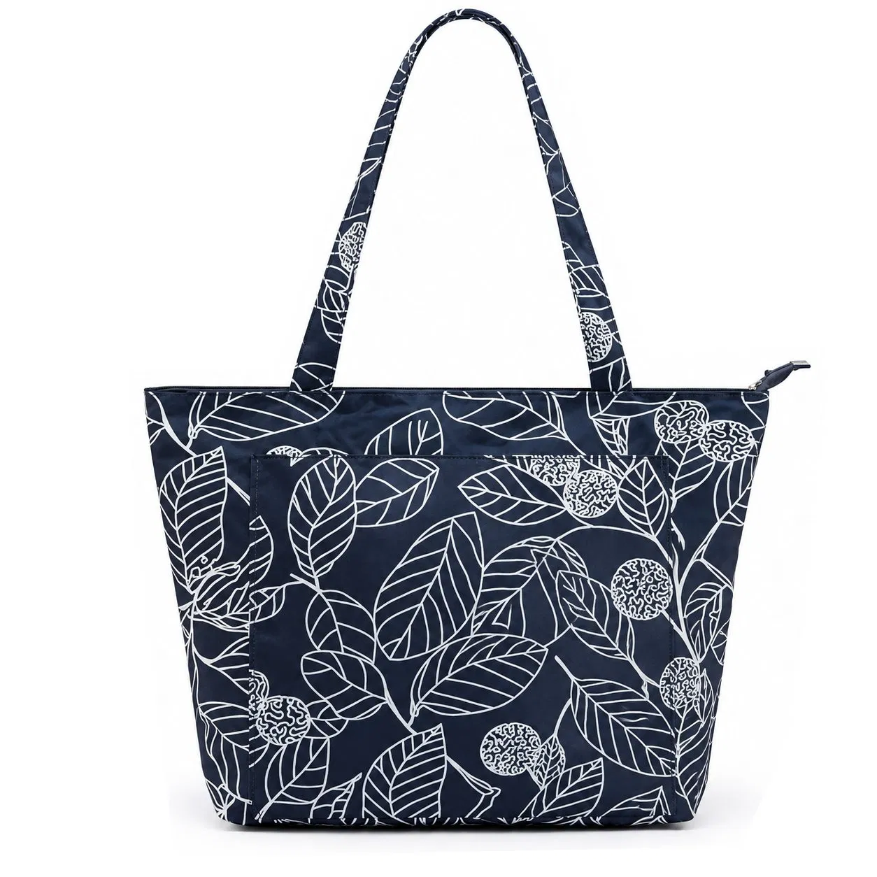 Custom Polyester Yoga Gym Tote Bag with Mat Carrier and Multi Pocket Storage