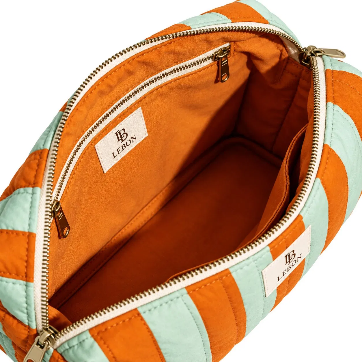 Custom Cotton Family Travel Toiletry Bag for Baby Care Essentials