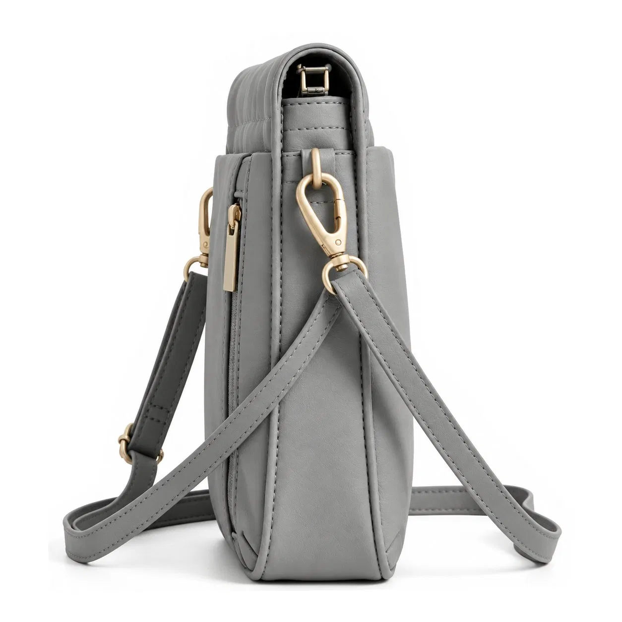 Custom Nylon Phone Crossbody Bag with Multi Card Slots and ID Window