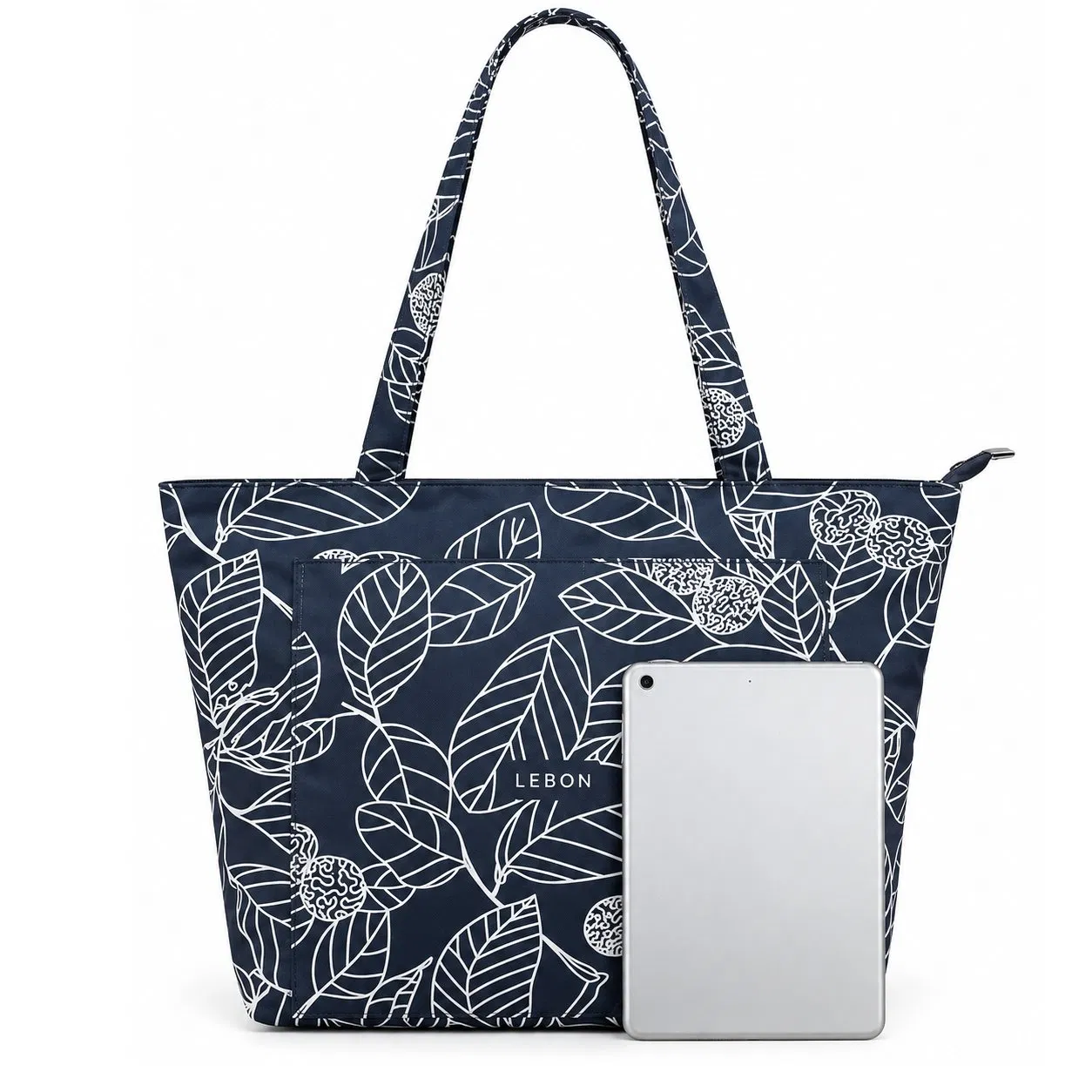 Custom Polyester Yoga Tote Bag with Mat Carrier and Shoulder Handles
