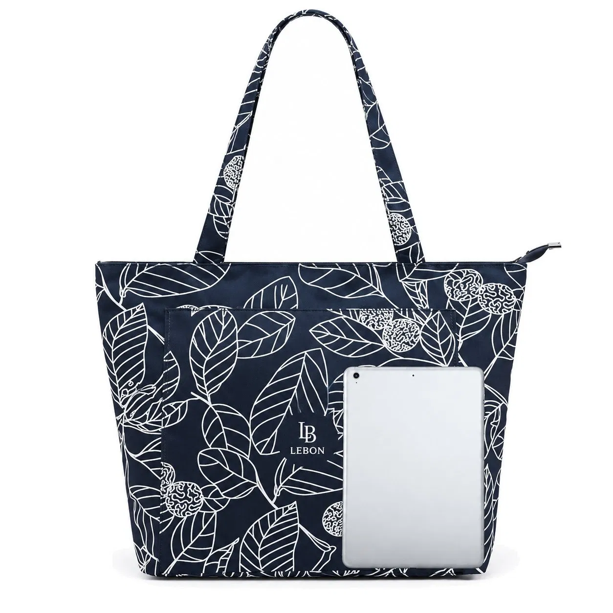 Custom Logo Polyester Yoga Mat Tote Bag with Zipper and Shoulder Handles