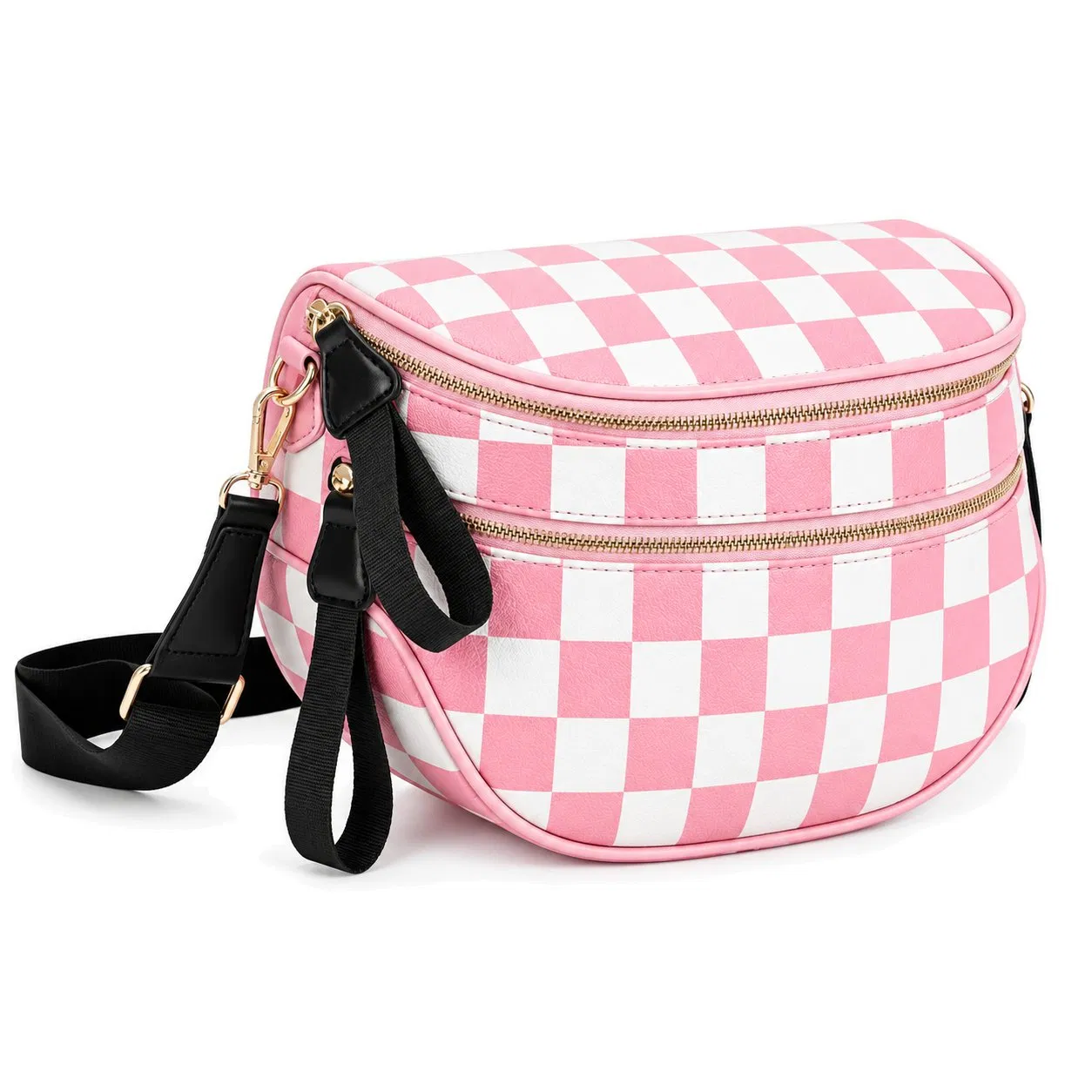 Custom Polyester Waist and Crossbody Bag with Adjustable Strap