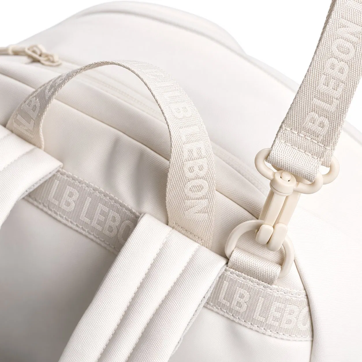 Custom Logo Nylon Diaper Backpack with Multiple Pockets and Padded Shoulder Straps