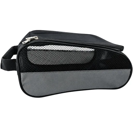 Polyester Golf Shoe Bag with Mesh Ventilation for Travel and Sports