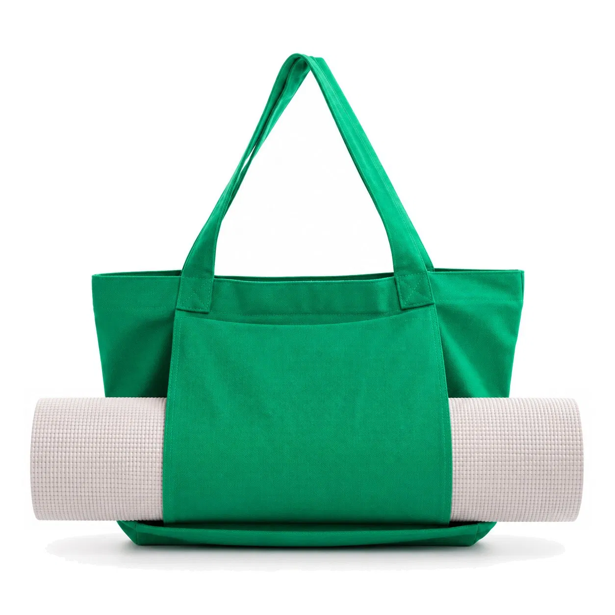 Custom Polyester Yoga Mat Tote Bag for Gym and Travel