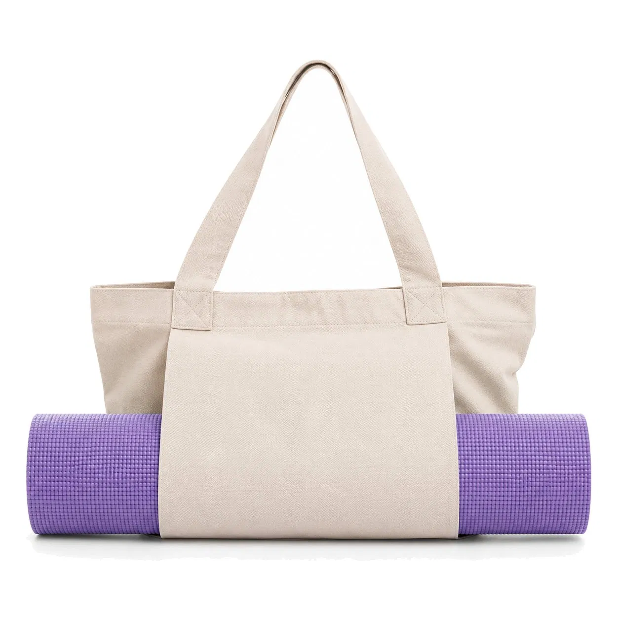 Custom Polyester Yoga Mat Tote Bag for Gym and Travel