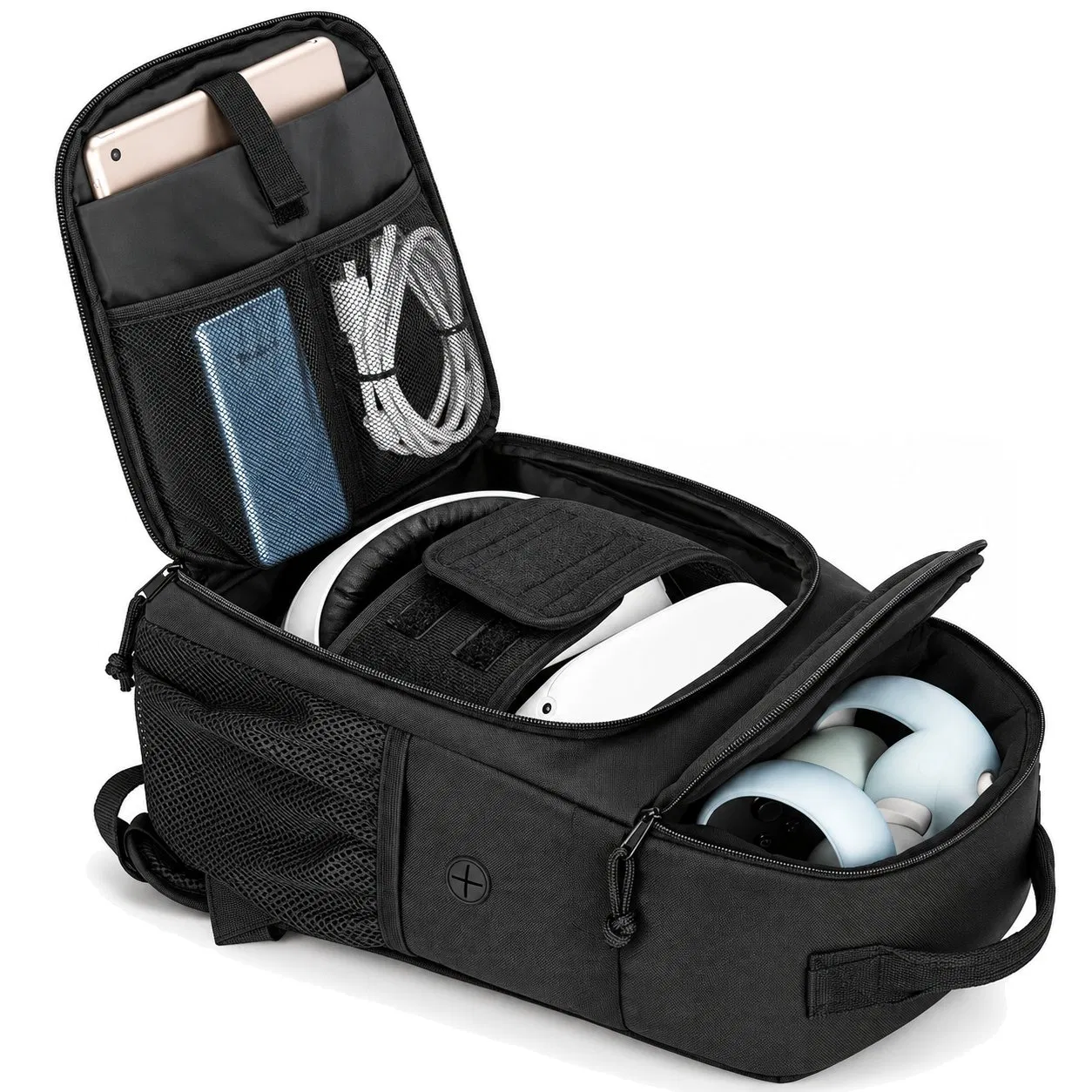 Custom Oxford Gaming Backpack with Multiple Pockets for Travel and Daily Use