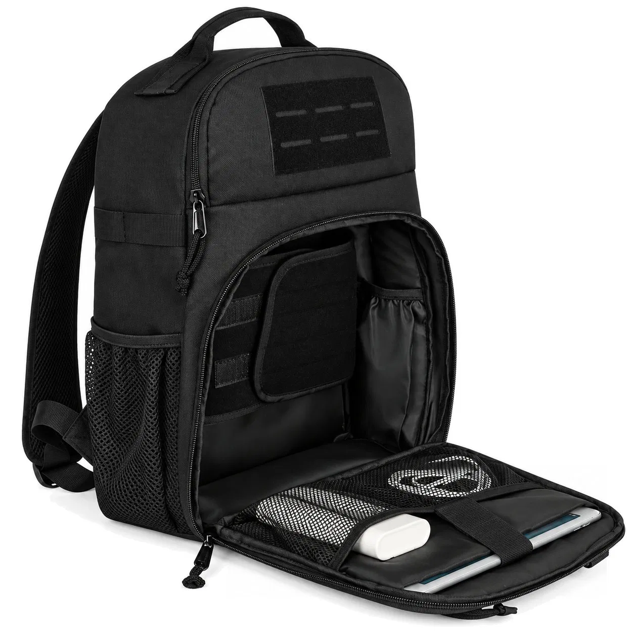 Custom Oxford Gaming Backpack with Multiple Pockets for Travel and Daily Use