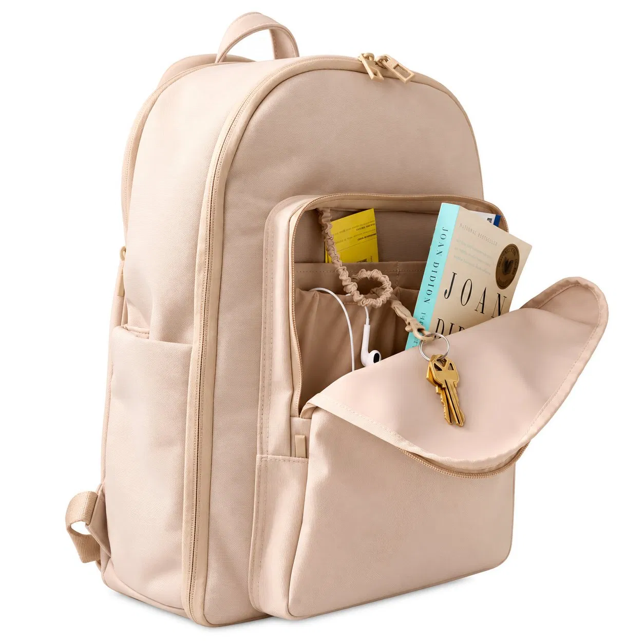 Custom Lightweight Laptop Backpack with Polyester Lining for School and Travel