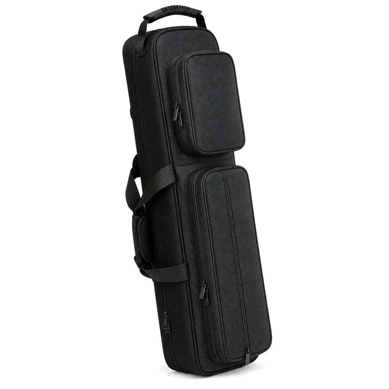 Custom Polyester Billiard Cue Bag with Adjustable Shoulder Strap for Snooker