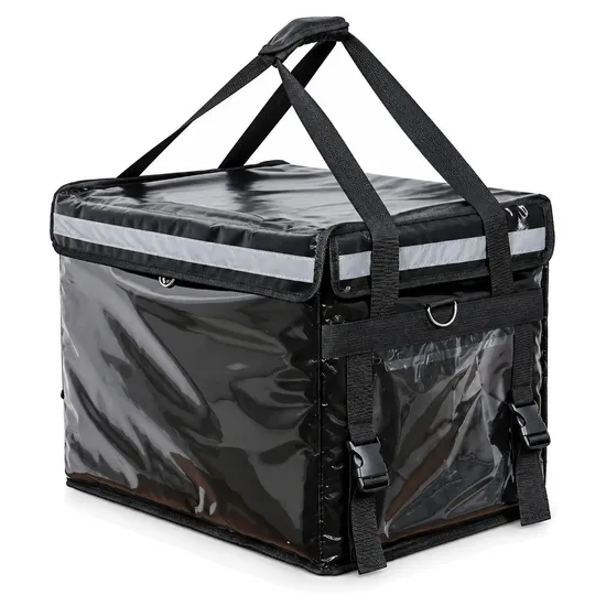 Custom 30L Insulated Food Delivery Cooler Backpack for Bike and Motorcycle Couriers
