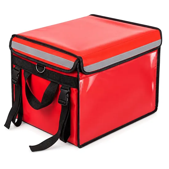 Custom 30L Insulated Food Delivery Cooler Backpack for Bike and Motorcycle Couriers