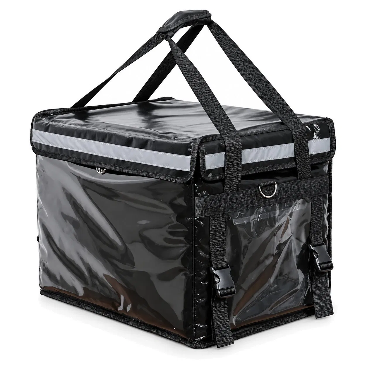 Custom 30L Insulated Food Delivery Cooler Backpack for Bike and Motorcycle Couriers