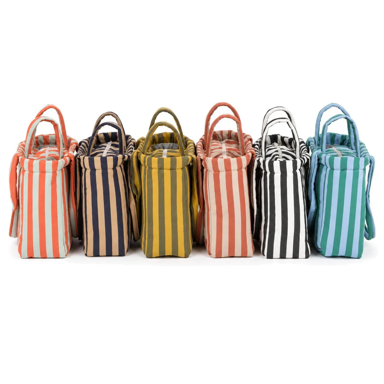 Custom Cotton Polyester Stroller Diaper Organizer Caddy Bag