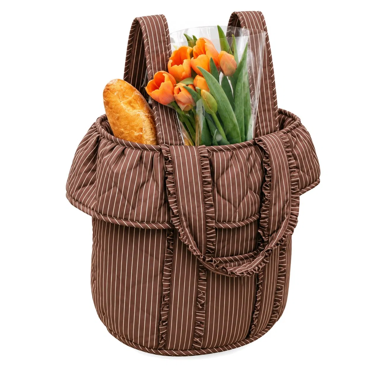 Custom Checkered Stroller Caddy Diaper Storage Organizer Bag