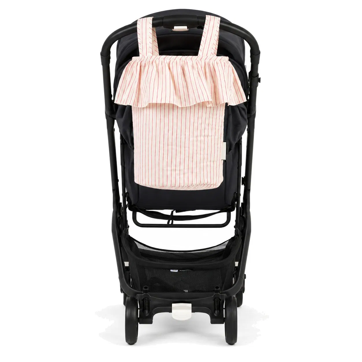 Custom Checkered Stroller Caddy Diaper Storage Organizer Bag