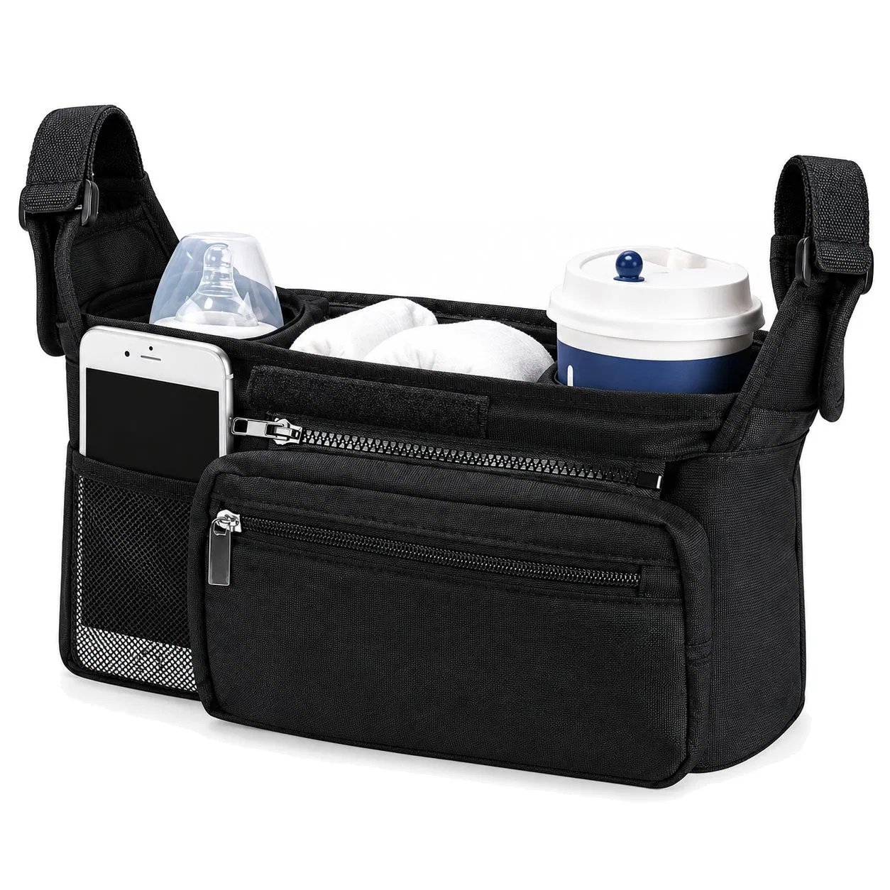 Custom Stroller Organizer Diaper Caddy Baby Care Storage Bag