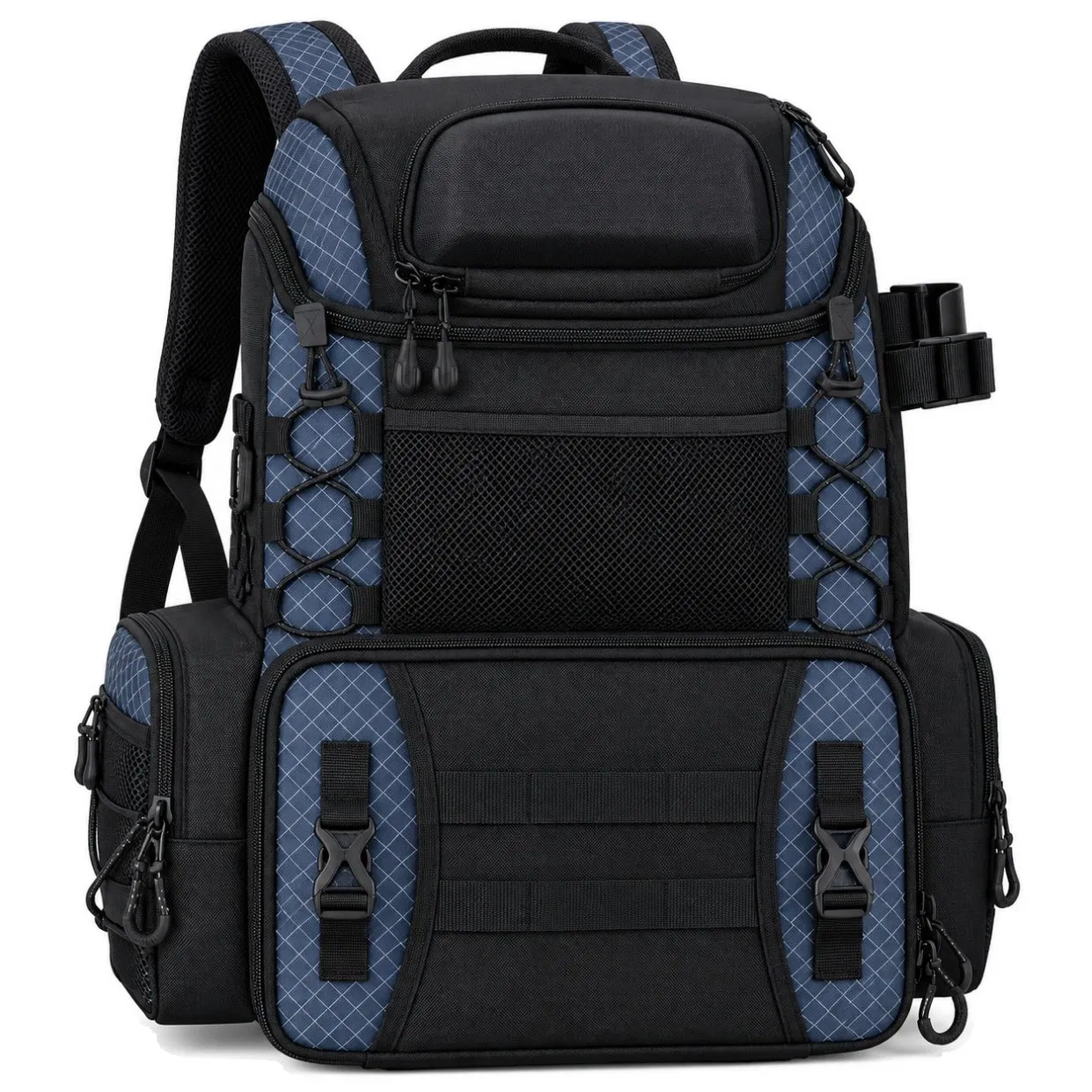 Custom Polyester Fishing Tackle Backpack Outdoor Gear Storage Bag