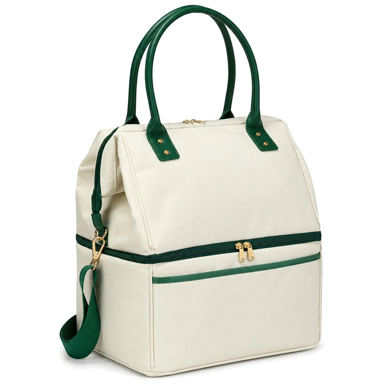 Custom 600d 20L Insulated Shoulder Cooler Bag for Food Travel and Picnic