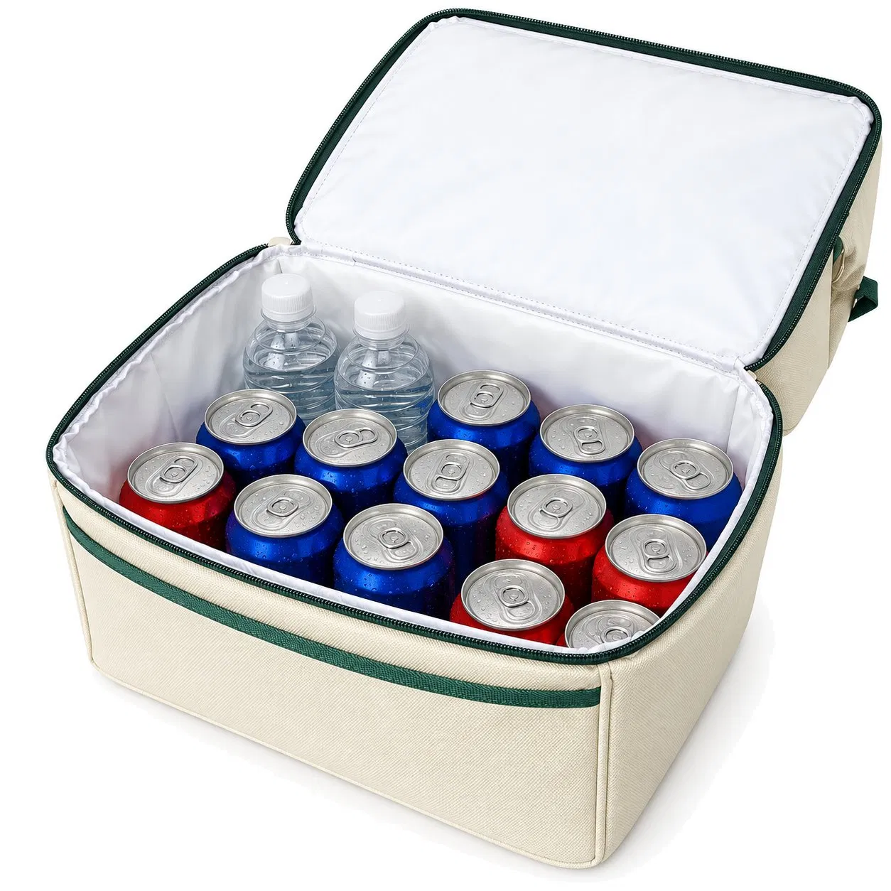 Custom 600d 20L Insulated Shoulder Cooler Bag for Food Travel and Picnic