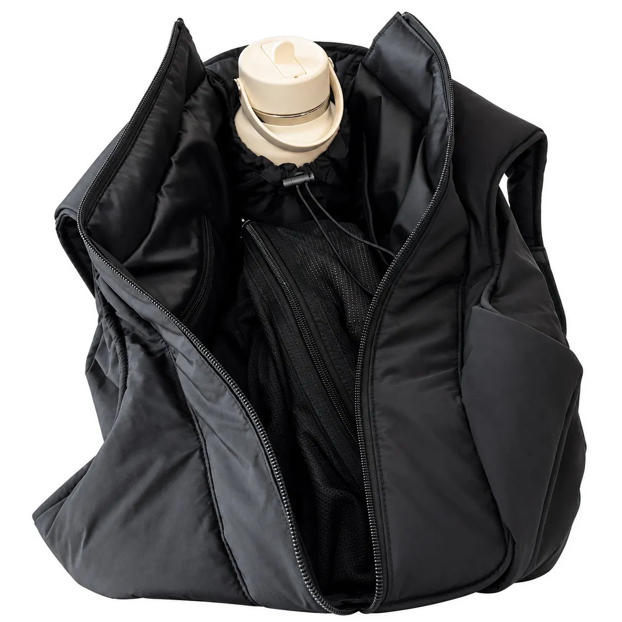 Custom Nylon Puffer Tote Bag Lightweight Ladies Handbag for Work Travel and Everyday Use