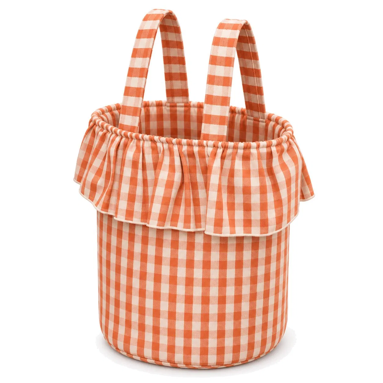 Custom Checkered Hanging Baby Stroller Organizer Bag for Travel and Pushchair Storage