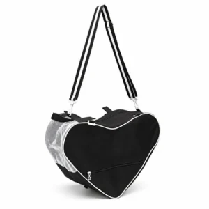 Custom Roller Skate Bag with Adjustable Shoulder Strap and Zipper Storage