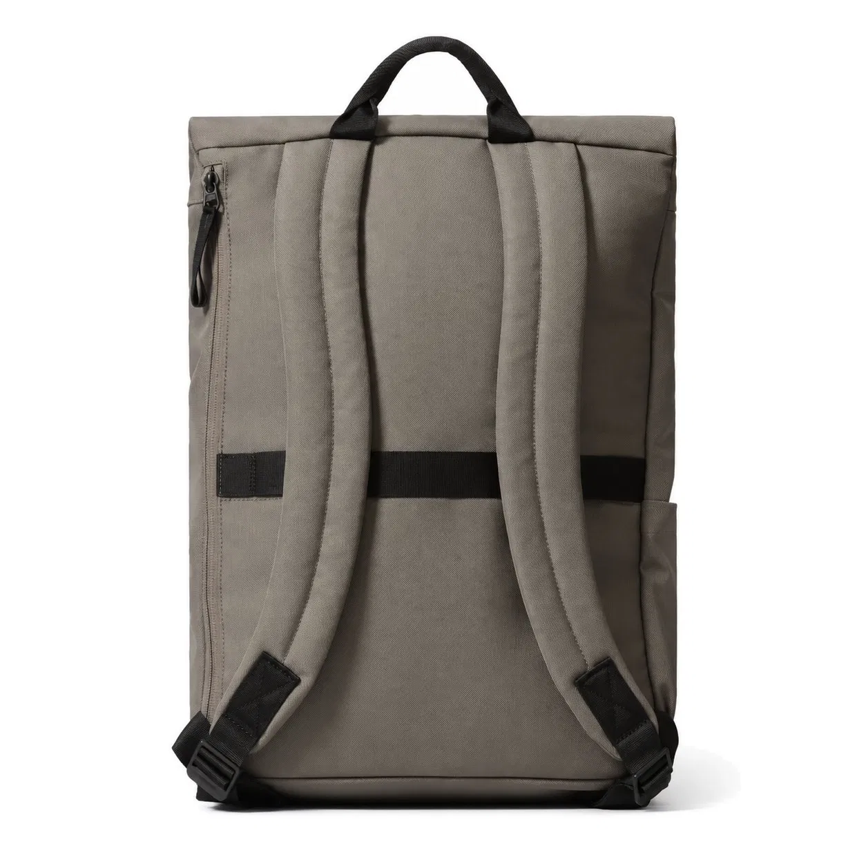 Custom Oxford Daily Backpack with Flap Top and Front Zipper Pockets