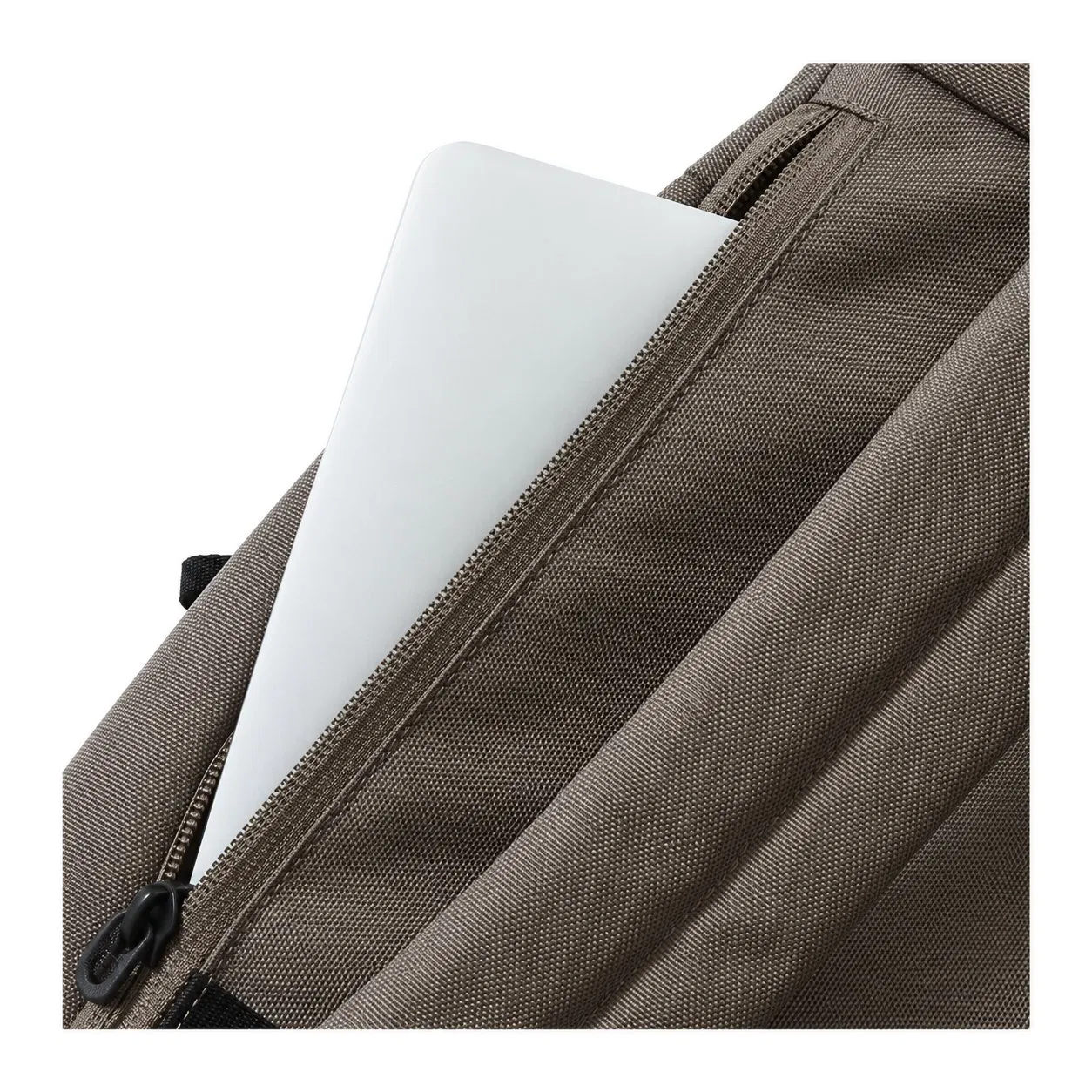 Custom Oxford Daily Backpack with Flap Top and Front Zipper Pockets