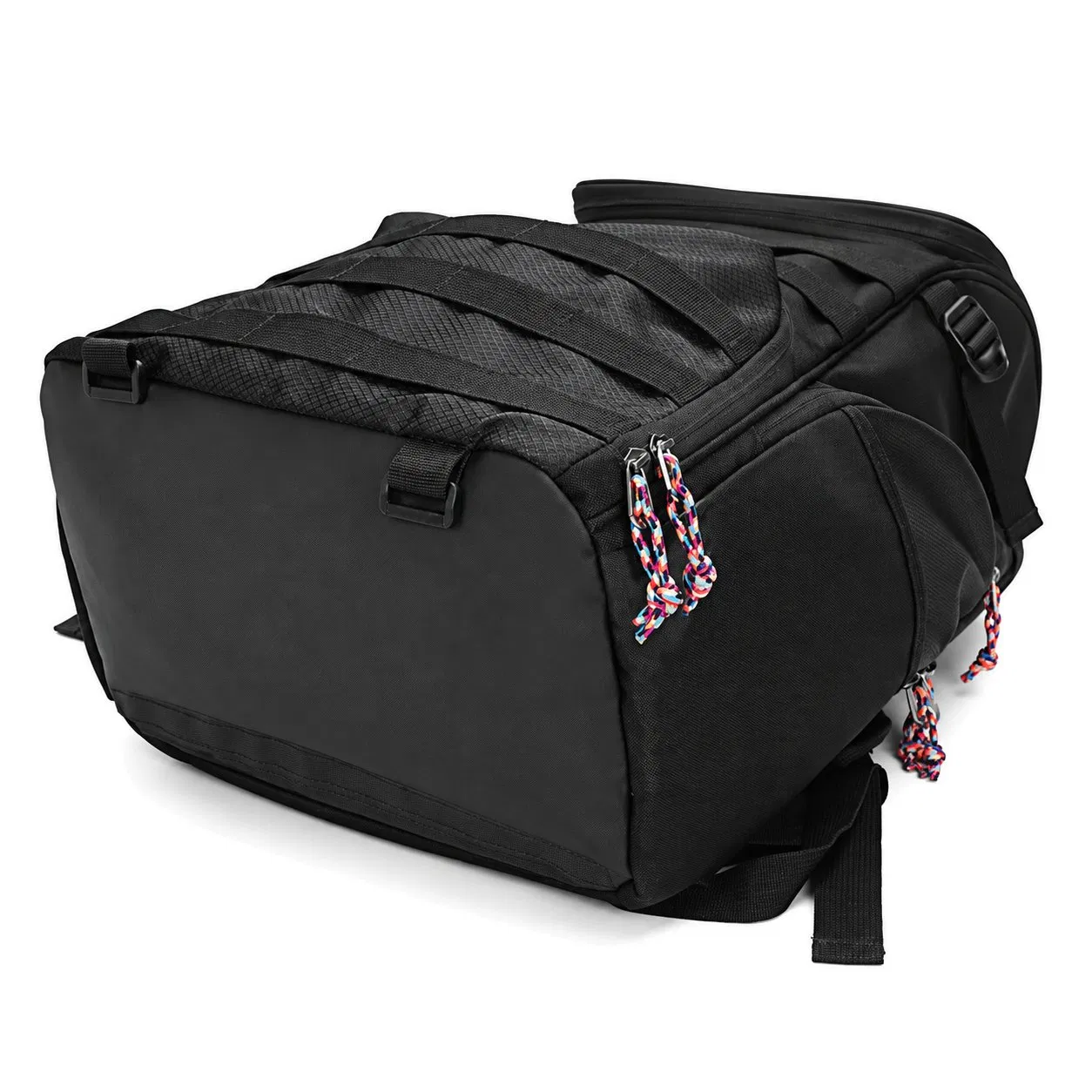 OEM Custom Logo Oxford Basketball Sport Backpack Bag with Ball Compartment and Adjustable Shoulder Straps