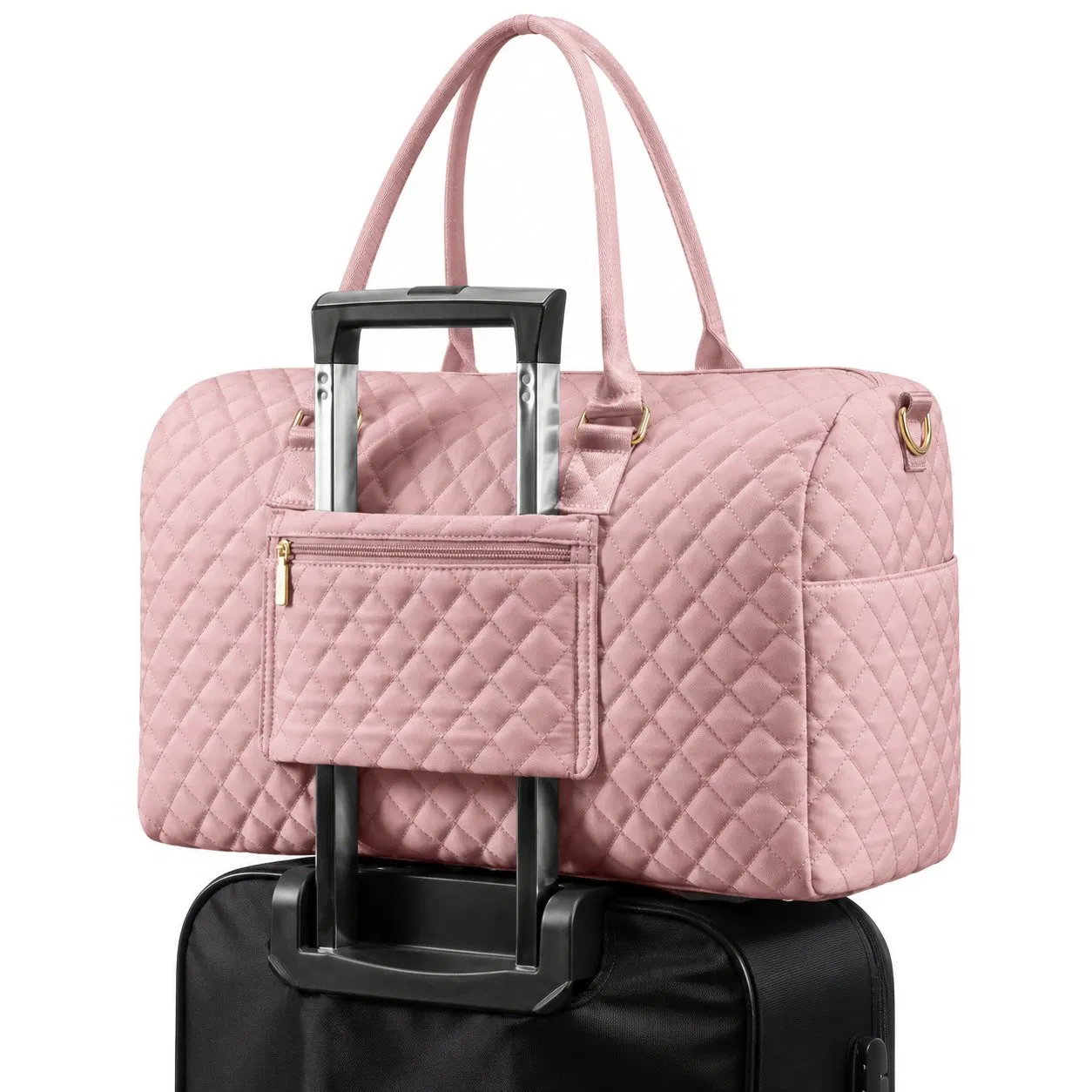 Custom PU Diaper Tote Bag for Baby Travel with Zipper and Large Capacity
