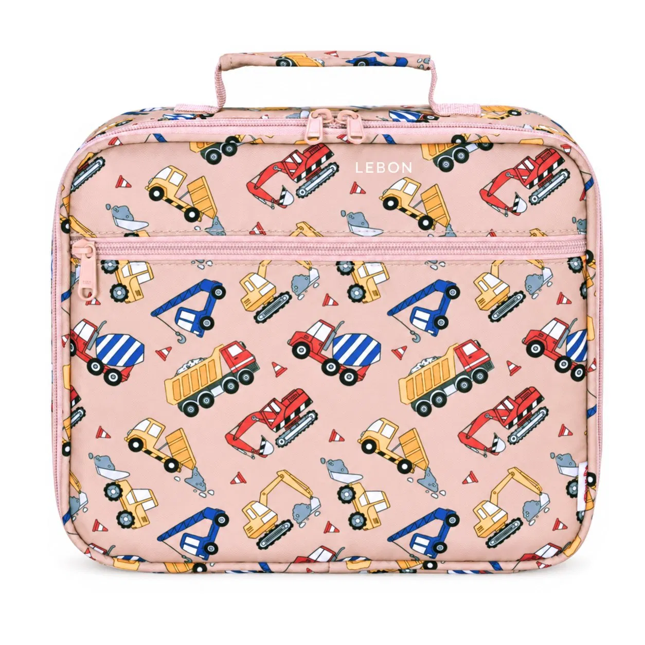 Custom Polyester Insulated Kids School Lunch Cooler Tote Bag